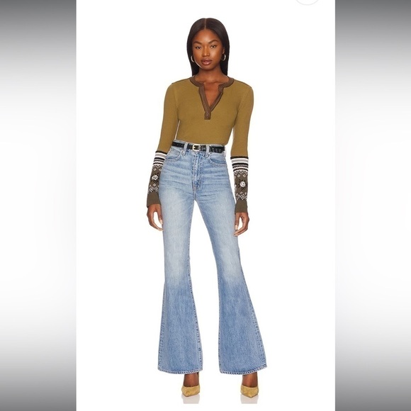 FREE People Medium Mikah Layering Cuff Size army green NWT - Picture 5 of 8